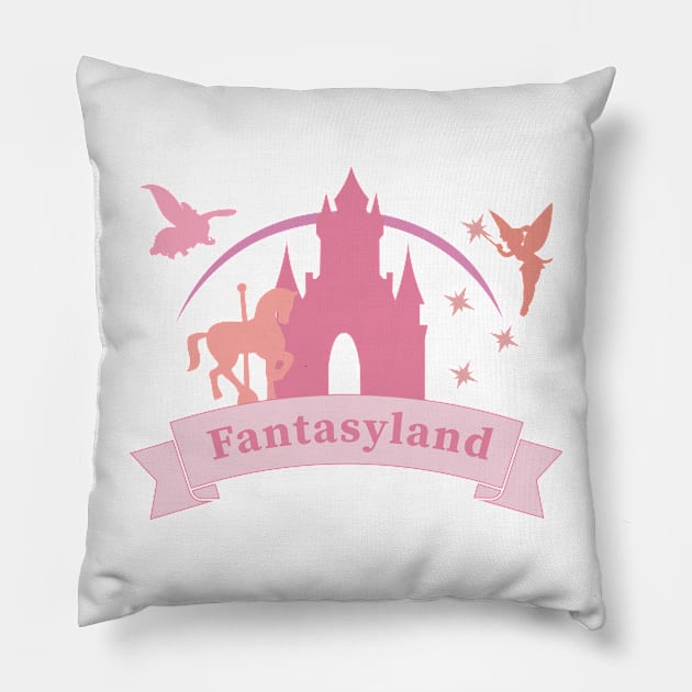 Land Fantasy Pillow by MoviesAndOthers