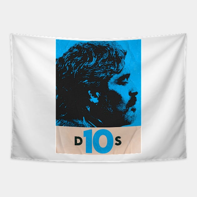 Diego Armando Maradona Tapestry by Paskwaleeno