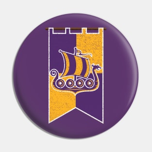 House of Minnesota Banner Pin