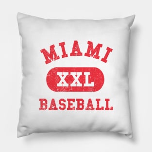 Miami Baseball III Pillow