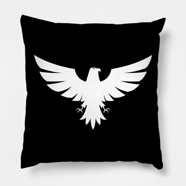 House Eagle Pillow by TomCage