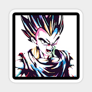 dbz vegeta Magnet