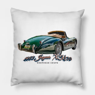 1953 Jaguar XK120 Drophead Coupe Pillow