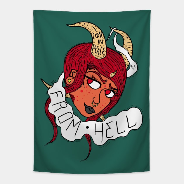 From Hell Tapestry by NoisomeArt