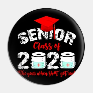 Senior Class Of 2020 Quarantine Toilet Paper Graduation Pin