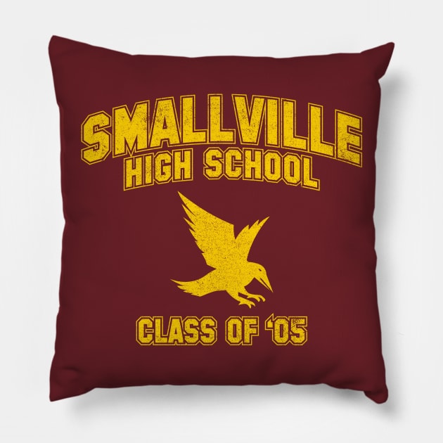 Smallville Class of 2005 Pillow by huckblade