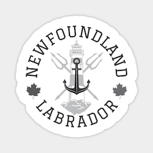 Nautical Design || Newfoundland and Labrador || Gift || Souvenir Magnet