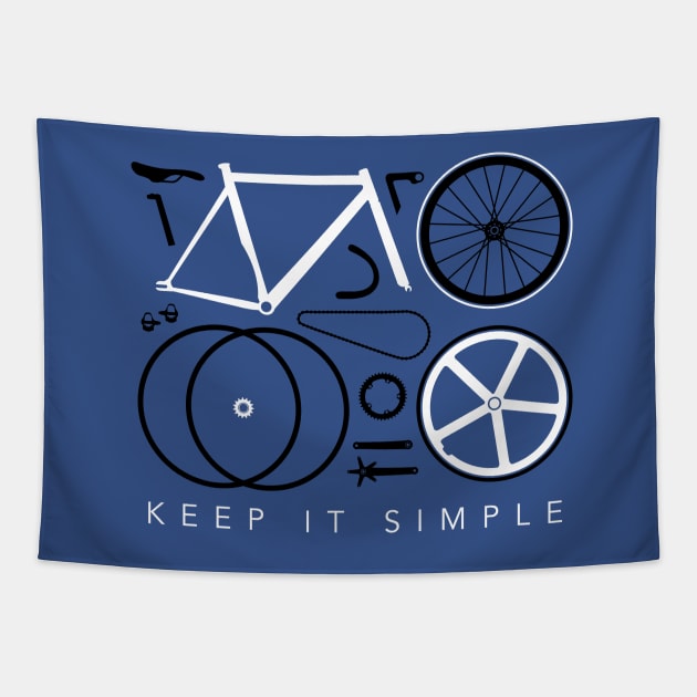 KEEP IT SIMPLE Tapestry by reigedesign