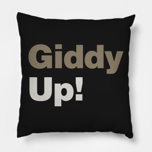 Giddy Up! Pillow