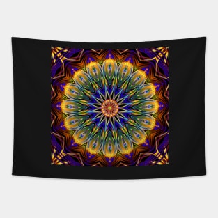 Mandala Colorful Graphic Art Jewel Tones Design face masks, Phone Cases, Apparel & Gifts Tapestry