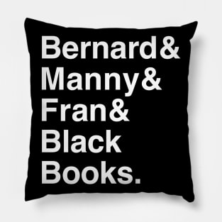 Black Books - Bernard, Manny & Fran Pillow