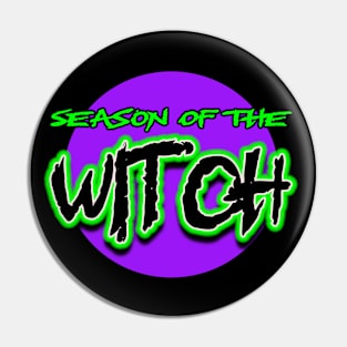 Season of the Witch Graphic Pin