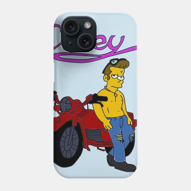 Simpsons Corey Poster Phone Case by NutsnGum