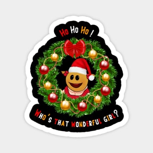 Funny And Cute Canadian Nanalan Merry Christmas And Happy New Year Magnet
