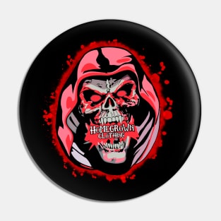 Homegrown Red Reaper Design Pin