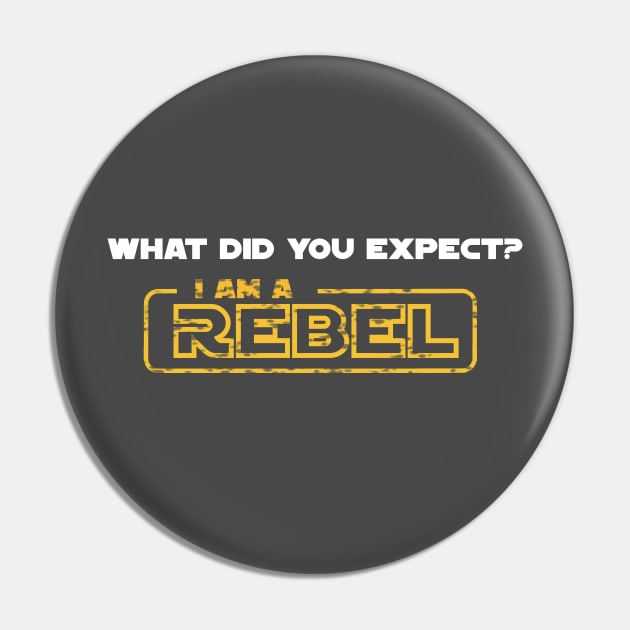 What did you expect? I am a Rebel Pin by vlone.es