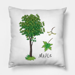 Maple tree Pillow