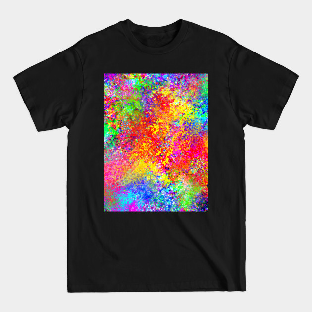 Disover Psychedelic Blacklight Splatter - Paint Splatter - T-Shirt