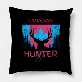 Canadian Deer Hunter Pillow