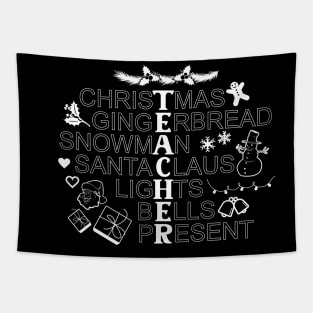 Teacher Christmas Present - Xmas Gift Tapestry