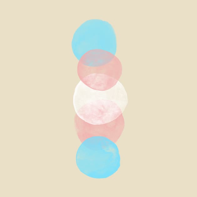 Trans Pride Bubbles by inSomeBetween