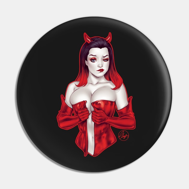 Sexy Devil girl Pin by Eliaschatzoudis