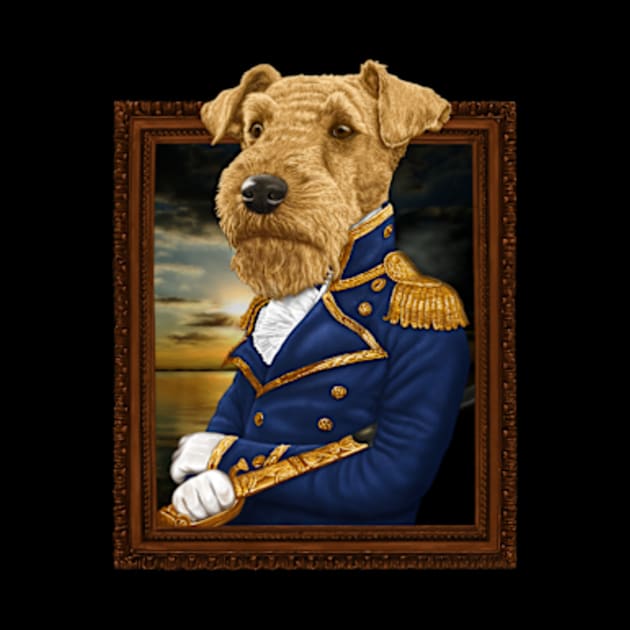 Admiral Airedale Terrier by Motzart