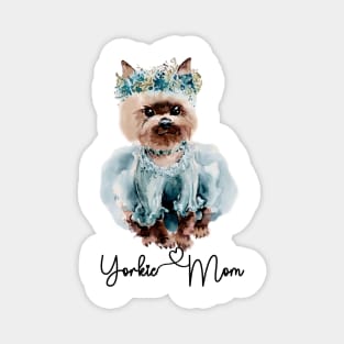 Yorkie Mom Cute Yorkie Magnet