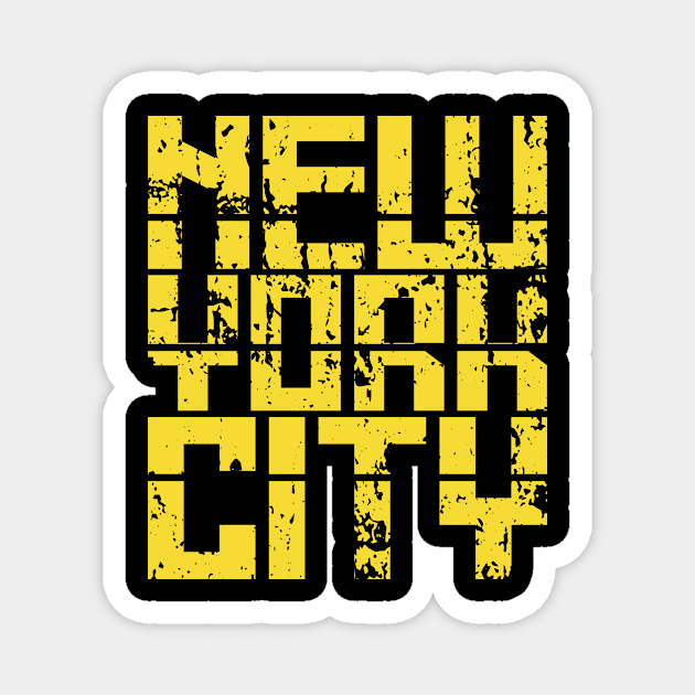 New York City Magnet by colorsplash