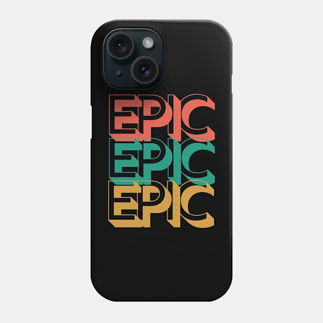 Retro Epic Phone Case by Rev Store