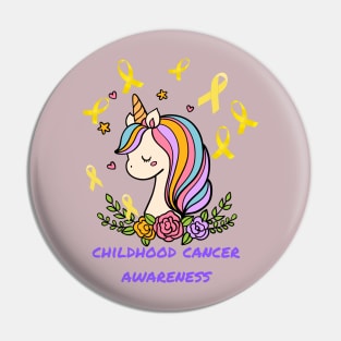 childhood cancer awareness Pin