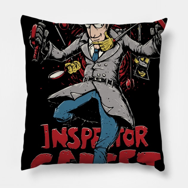 Inspector Gadget Pillow by Bodya