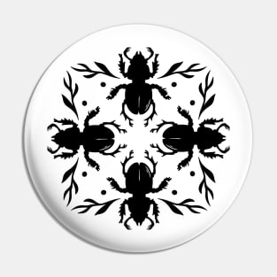 Beetle print 1 Pin