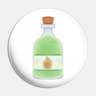 Avocado Juice Lover Pin