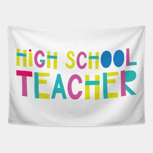 High School Teacher Gift Idea Cute Back to School Tapestry