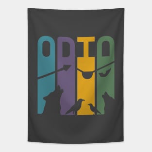 Symbols of Odin Tapestry