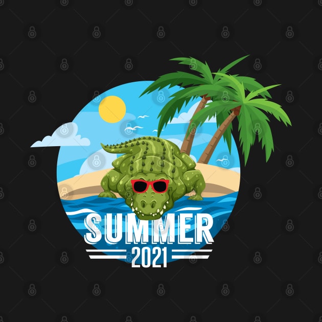 Summer Gator 2021 by thouless_art