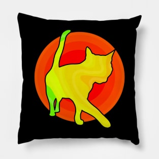 Color cat Pillow