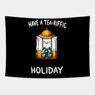 Have a Tea-riffic Holiday Tapestry