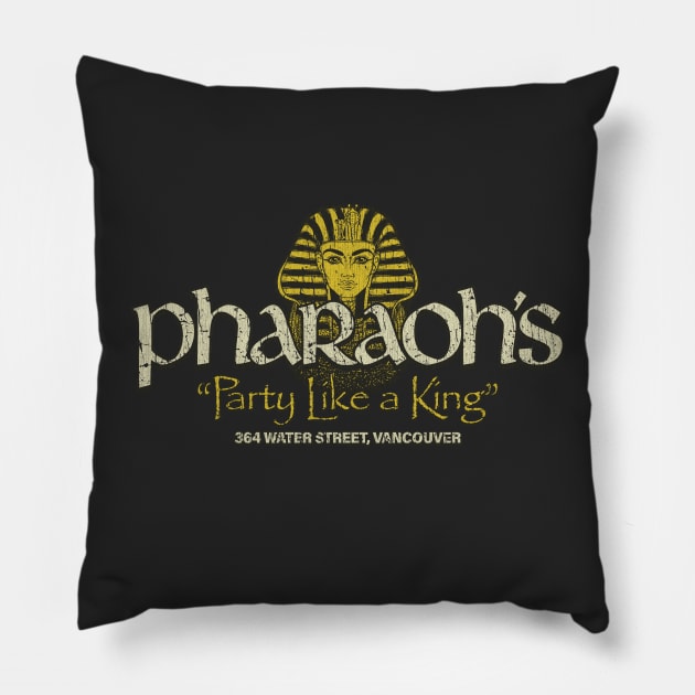 Pharaoh's Vancouver 1968 Pillow by JCD666