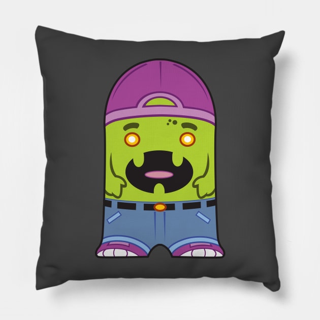 Hip Hop Hep Pillow by TomMcWeeney