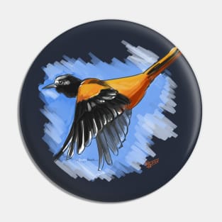 An Oriole for Dad Pin