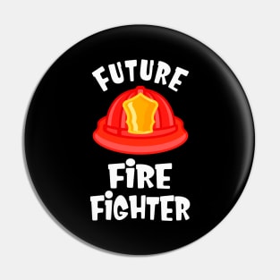Future Firefighter Kids Birthday Gift Pin