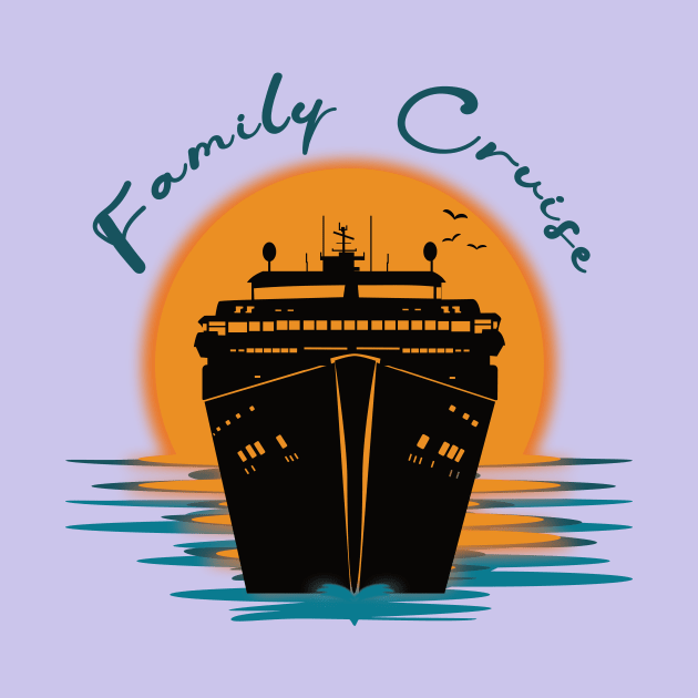 Family Cruise by donamiart