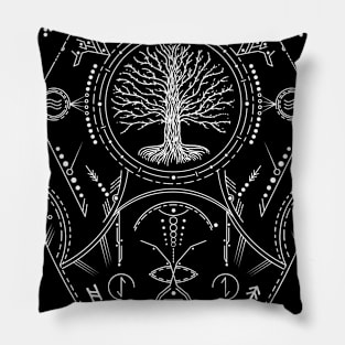 Yggdrasil - Tree of Life | Norse Pagan Symbol Pillow