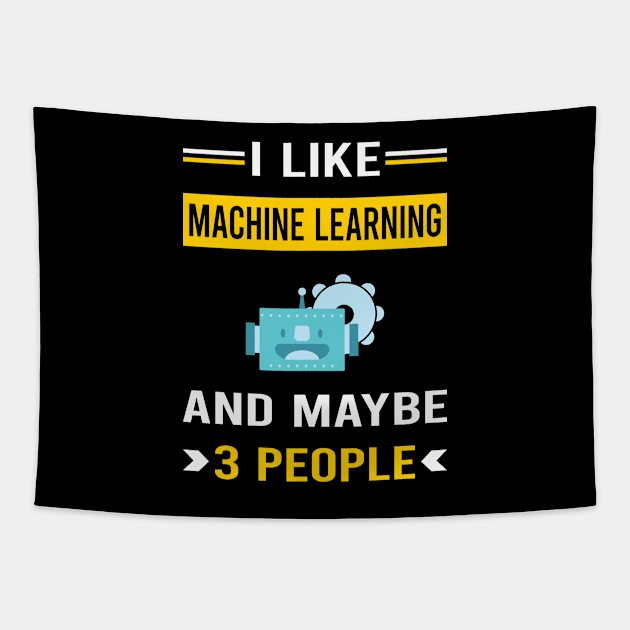 3 People Machine Learning Tapestry by Bourguignon Aror