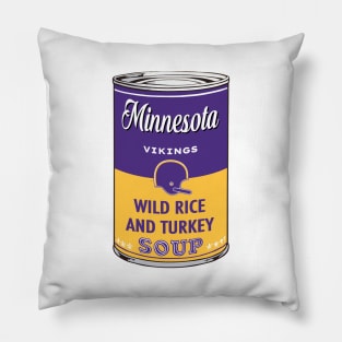 Minnesota Vikings Soup Can Pillow