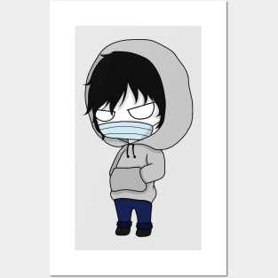 Jeff The Killer - Creepypasta Poster for Sale by AshsWhiz