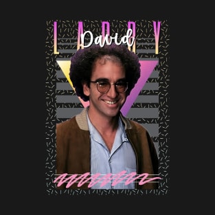 Larry David Aesthetic 80s Fan Art T-Shirt