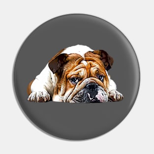 English British Bulldog Pin